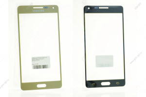 Стекло дисплея для переклейки для Samsung Galaxy A5 (A500F) золото