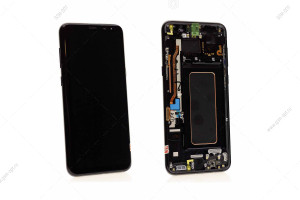 Дисплей для Samsung Galaxy S8+ (G955) в рамке, черный, оригинал