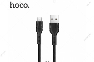 Кабель USB Hoco U31 Benay Micro-USB, 1.2м, черный