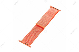 Ремешок нейлоновый для часов Apple Watch 42/ 44мм, оранжевый