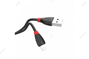Кабель USB Hoco X27 Excellent Lightning для Apple 1.2м, черный