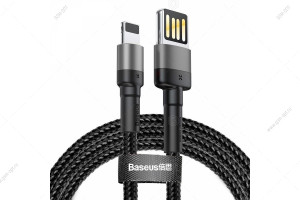 Кабель USB Baseus Cafule Lightning Special для Apple, 2м, черный-серый