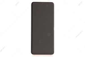 Дисплей для Samsung Galaxy S20 (G980F) в рамке, розовый, оригинал