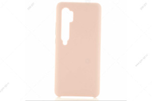 Чехол Silicone Cover для Xiaomi Mi Note 10/ Mi Note 10 Pro (2019) розовый песок