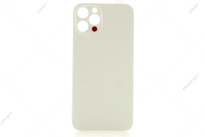Задняя крышка для iPhone 12 Pro белый (серебристый)