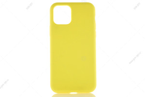 Силиконовый чехол Full Case для iPhone 11 Pro Max, ярко-желтый