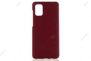 Чехол Silicone Cover для Samsung Galaxy M51, M515F, сливовый