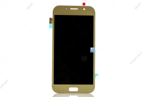 Дисплей для Samsung Galaxy A7 2017 (A720F) без рамки, золото (OLED)