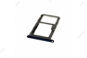 Слот SIM/ microSD-карт для ZTE Blade A51 черный