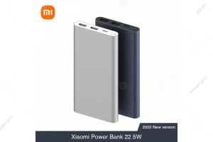Внешний аккумулятор Xiaomi Power Bank 3, 10000mAh, 22,5W, PD QC3.0, PB100DZM, черный