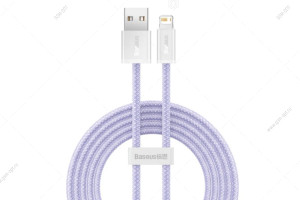 Кабель USB Baseus Dynamic 2 Series, Lightning для Apple PD 2,4A, 2м, пурпурный