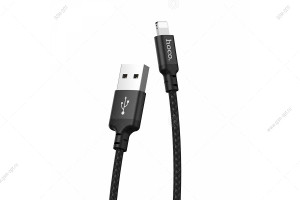 Кабель USB Hoco X14 Times Speed Lightning для Apple 1м, черный