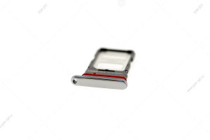 Слот SIM-карт для Xiaomi 11T/ 11T Pro серебристый