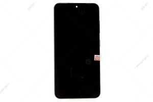 Дисплей для Samsung Galaxy S23 (S911B) в рамке, черный, оригинал