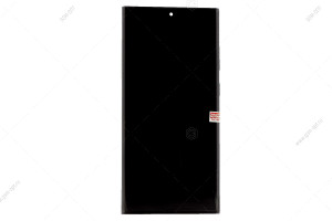 Дисплей для Samsung Galaxy S23 Ultra (S918B) в рамке, черный, оригинал