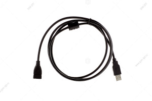 Кабель удлинитель USB, 1.5м, черный